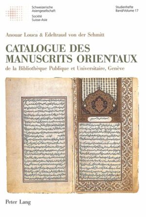 Catalogue des manuscrits orientaux | Bundesamt für magische Wesen